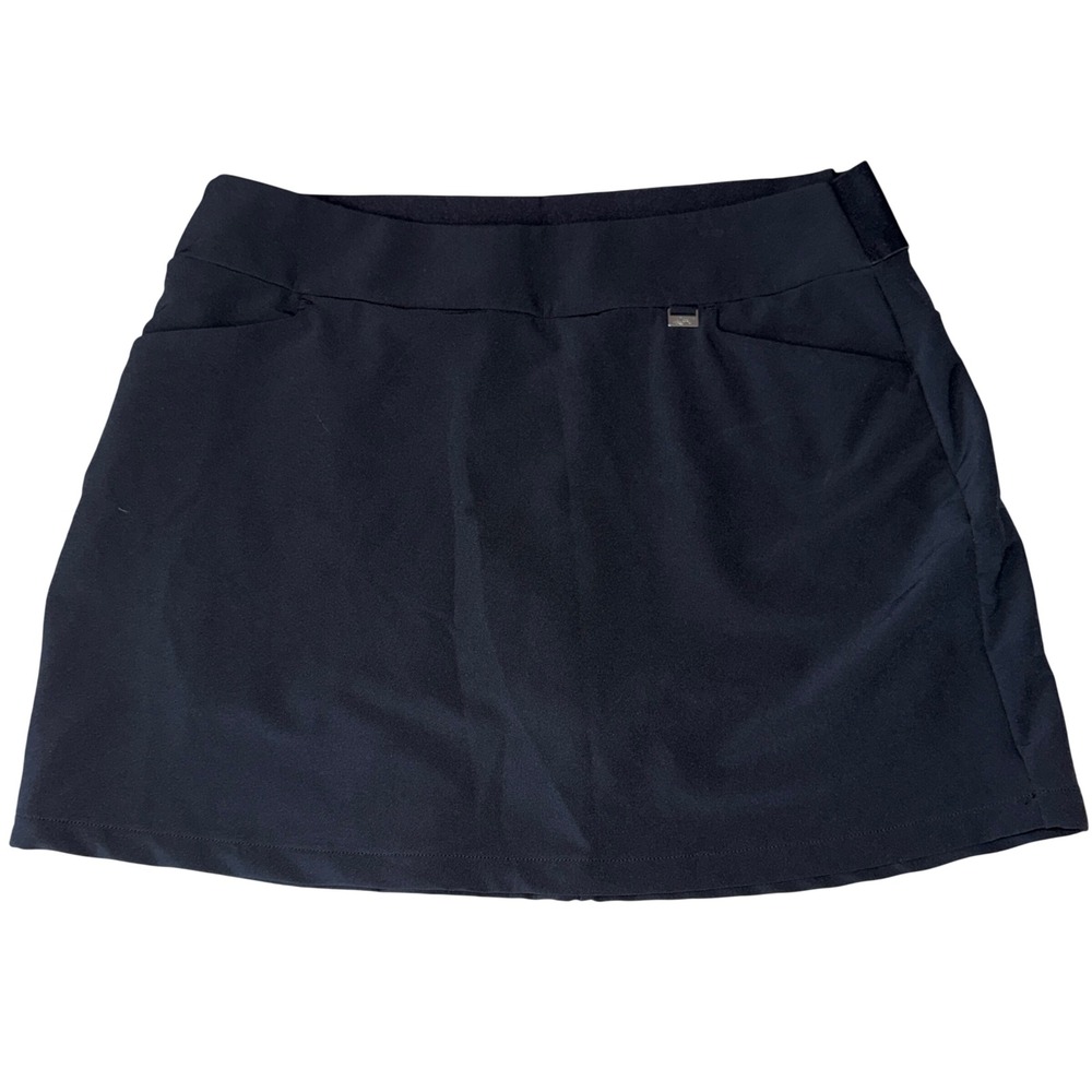 Greg Norman Womens‎ Performance Skort Skirt Black Large Active Golf Tennis